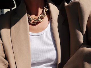 Chunky chain necklace 