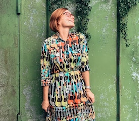 High-volume dress